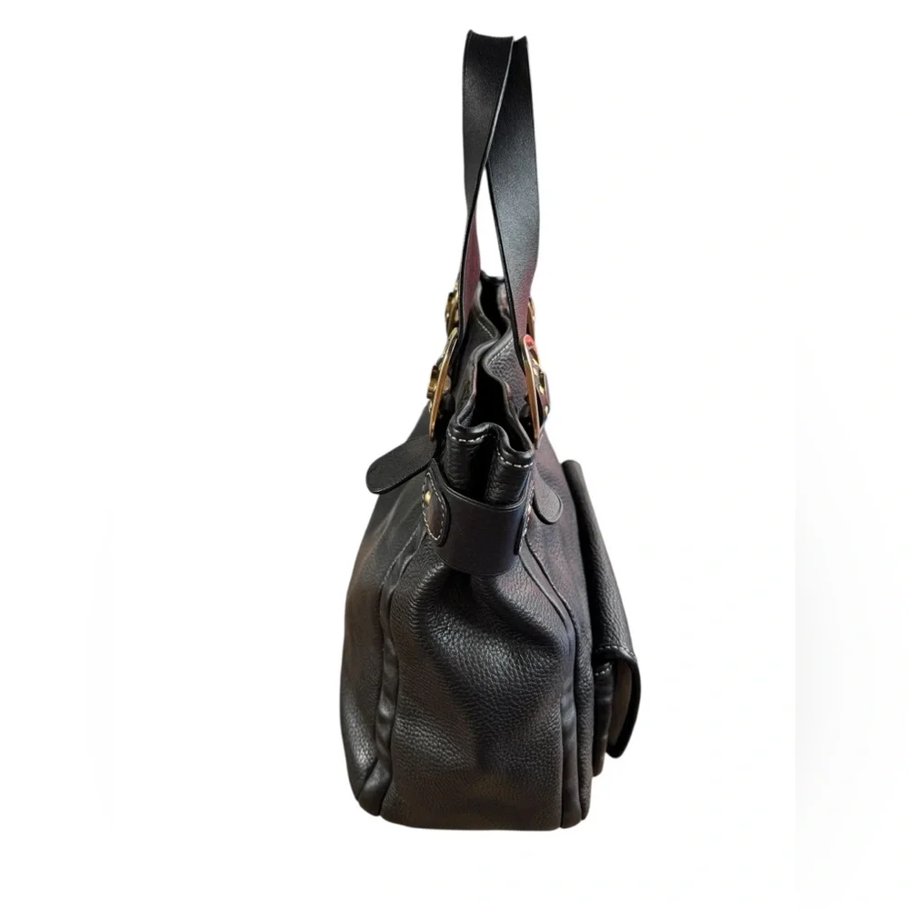 Michael Kors Black Vintage with Gold Accents